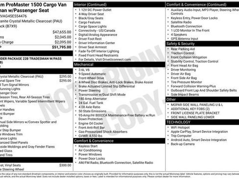 Used 2025 RAM ProMaster 1500 image 5