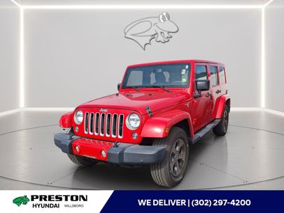 Used 2016 Jeep Wrangler Unlimited Sahara