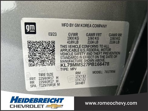 Certified 2023 Chevrolet TrailBlazer LS FWD image 8