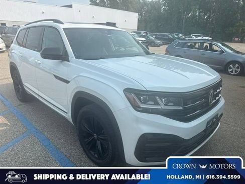 Used 2023 Volkswagen Atlas SEL R-Line AWD/4WD image 1