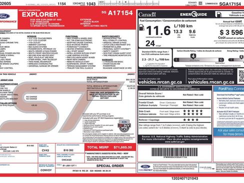 Used 2025 Ford Explorer ST AWD/4WD image 19