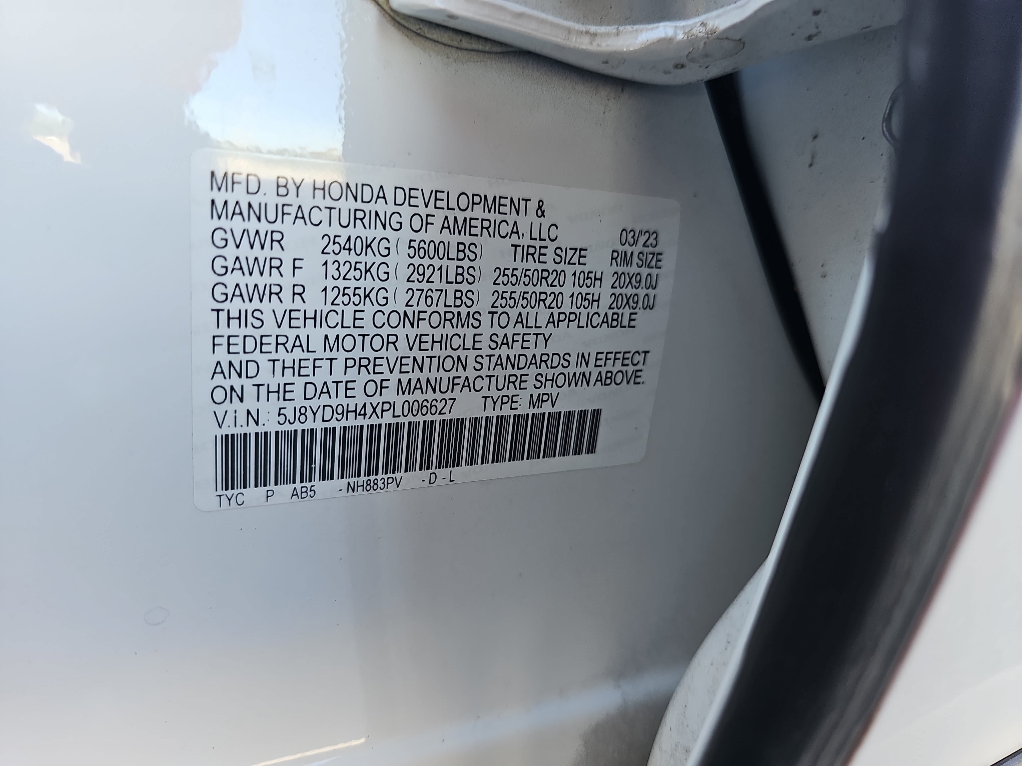 Certified 2023 Acura MDX w/ Technology Package FWD image 37