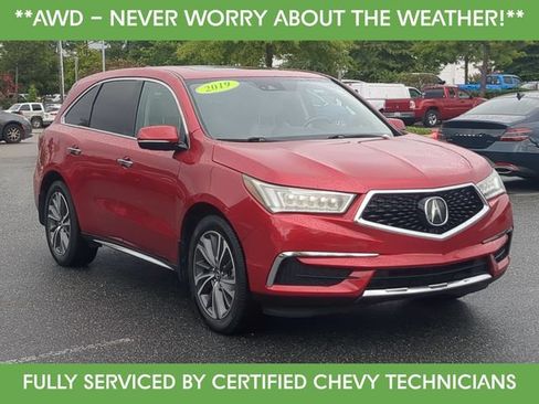Used 2019 Acura MDX w/ Technology Package AWD/4WD image 3