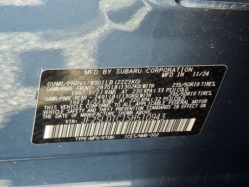 Certified 2025 Subaru Forester Touring AWD/4WD image 28