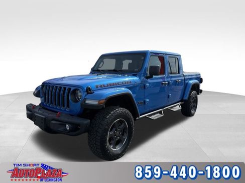 Used 2022 Jeep Gladiator Rubicon w/ LED Lighting Group AWD/4WD image 1