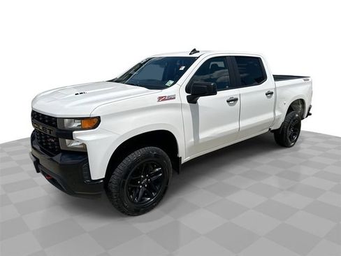 Certified 2021 Chevrolet Silverado 1500 Custom Trail Boss w/ LPO, Dark Essentials Package AWD/4WD image 1