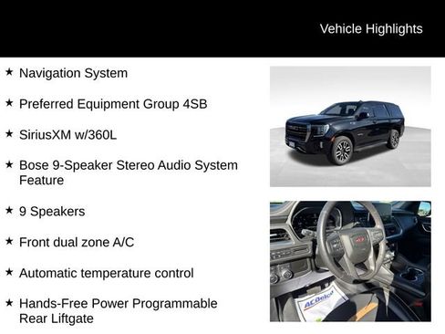 Certified 2022 GMC Yukon AT4 AWD/4WD image 7