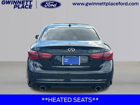 Used 2023 INFINITI Q50 Red Sport 400 w/ Carbon Fiber Package RWD image 6