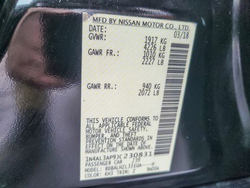 Used 2018 Nissan Altima 2.5 SR image 21