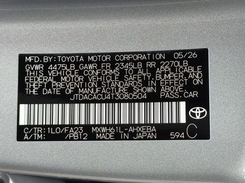 New 2026 Toyota Prius Plug-In Hybrid FWD image 38