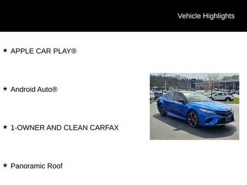 Used 2020 Toyota Camry XSE w/ Protection Package (Q2) image 5