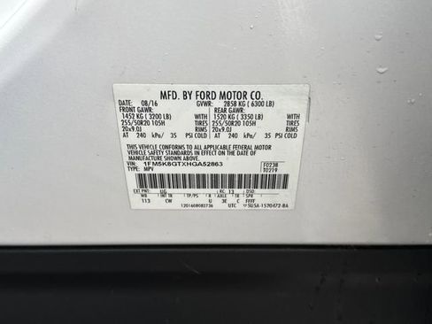 Used 2017 Ford Explorer Sport w/ Equipment Group 401A image 28