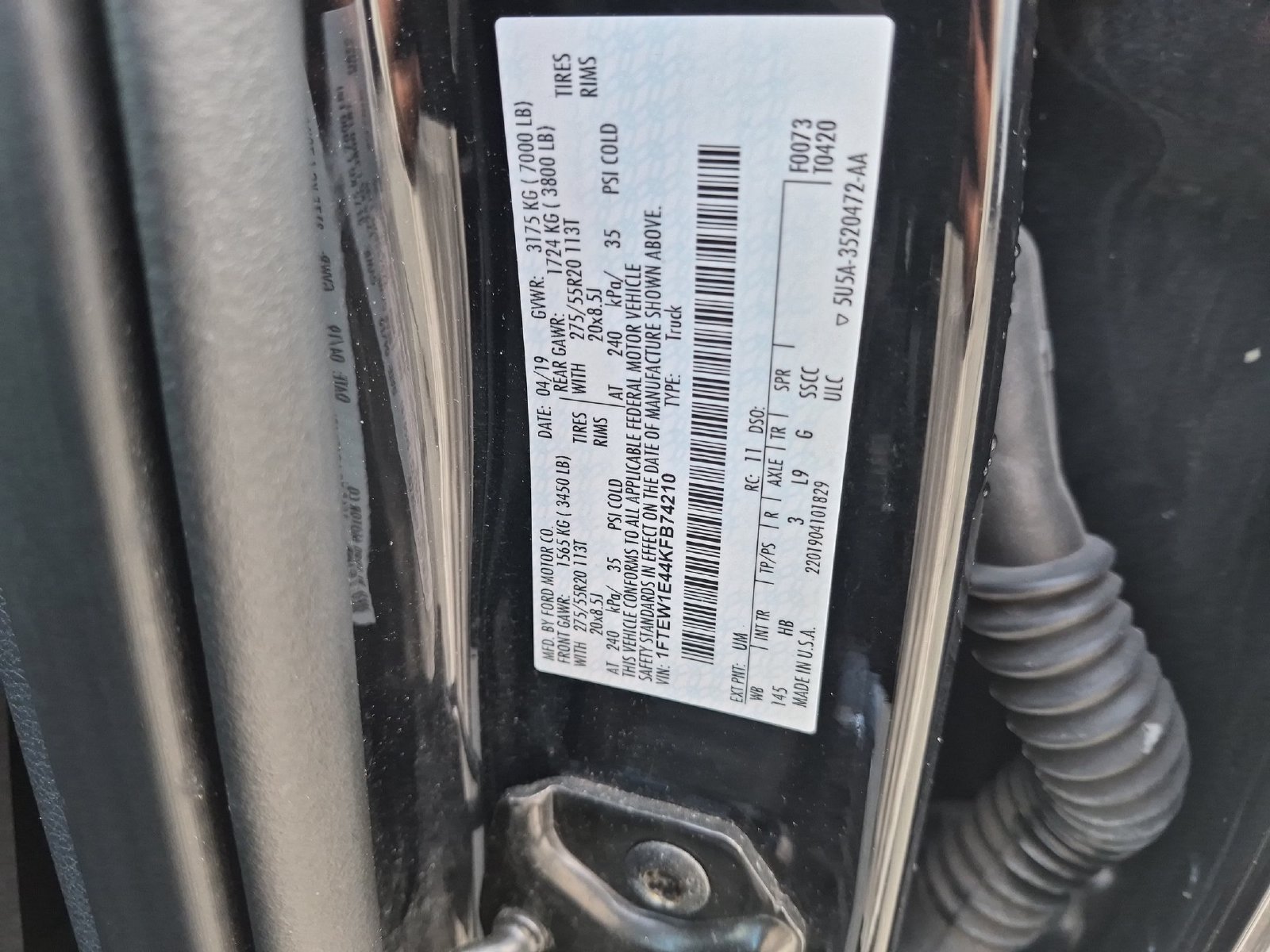 Used 2019 Ford F150 Lariat w/ Equipment Group 502A Luxury AWD/4WD image 33