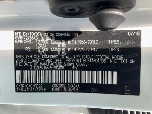 Used 2018 Toyota 4Runner SR5 RWD image 20