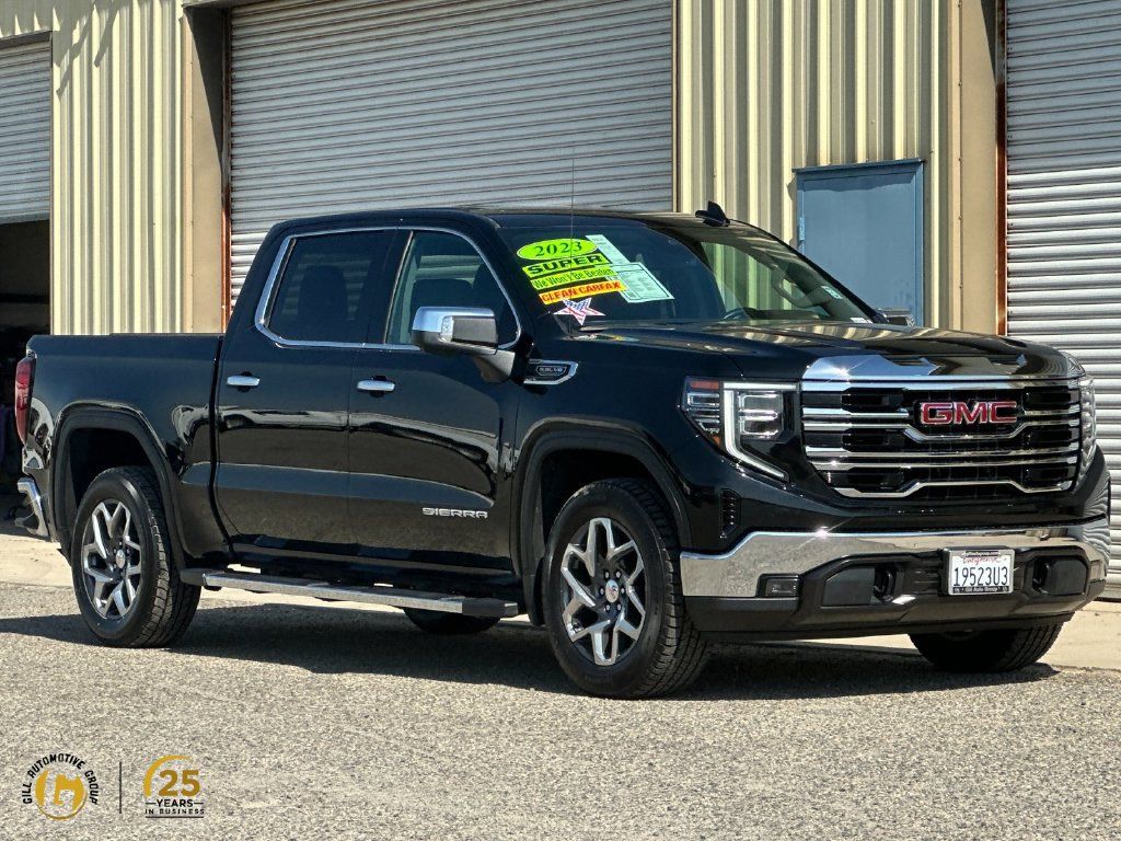 Used 2023 GMC Sierra 1500 SLT w/ SLT Premium Package RWD image 1