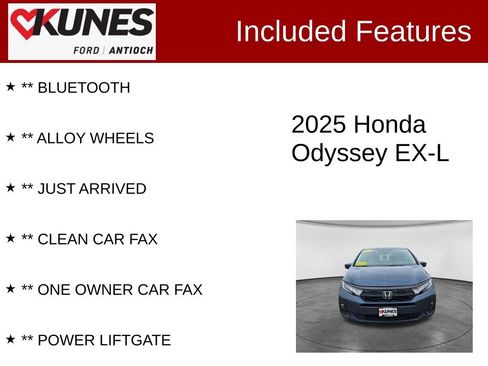 Used 2025 Honda Odyssey EX-L image 4