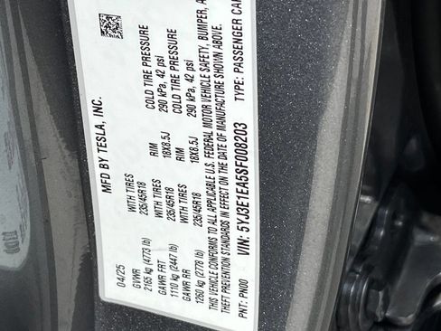 Used 2025 Tesla Model 3 Long Range RWD image 19