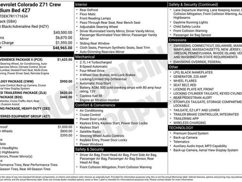 Used 2024 Chevrolet Colorado Z71 w/ Z71 Convenience Package 2 image 2