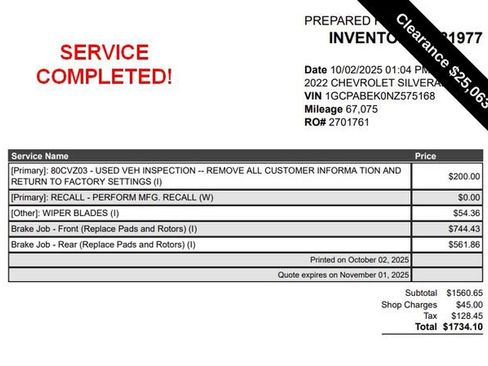 Used 2022 Chevrolet Silverado 1500 Custom image 8