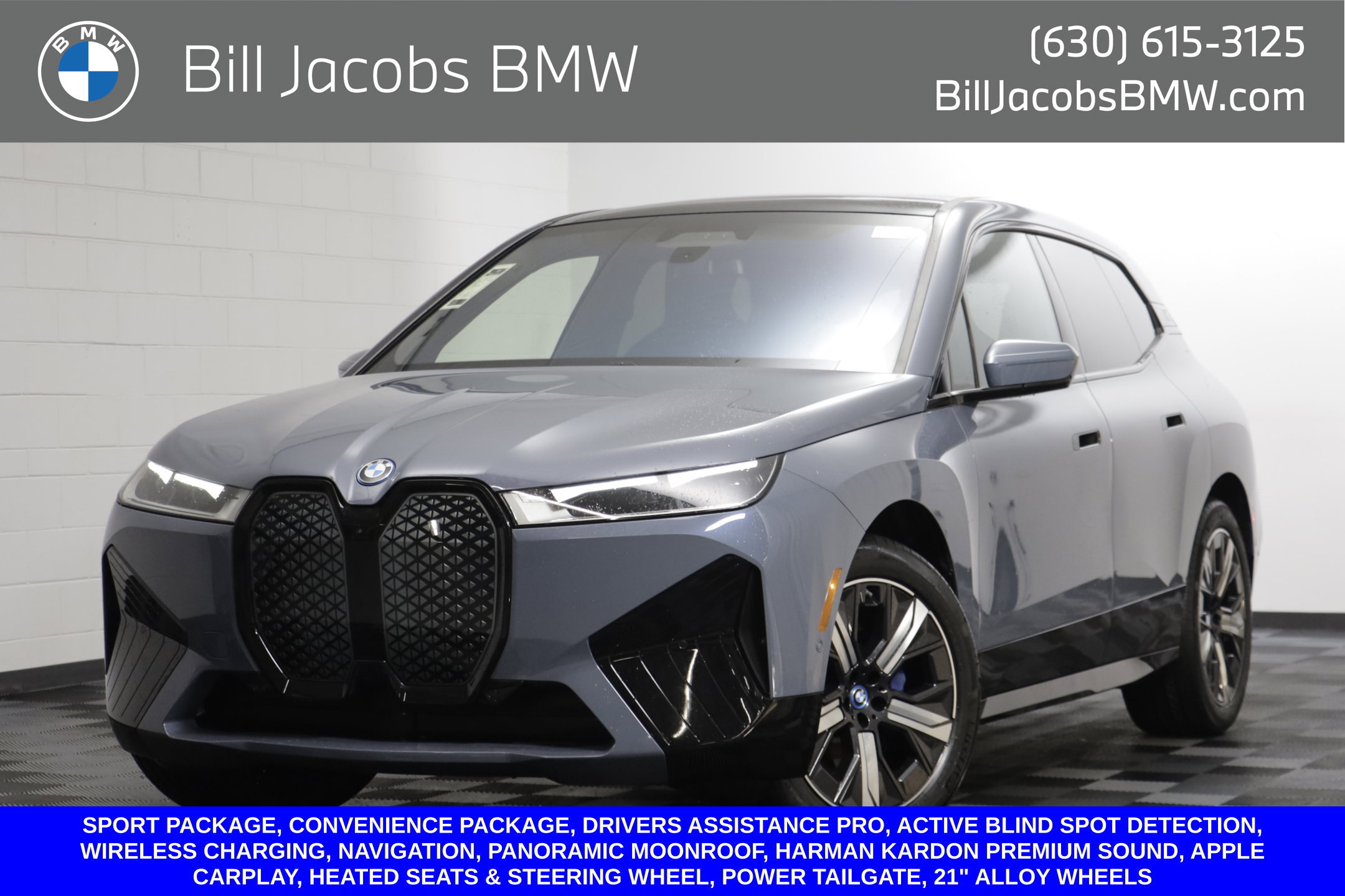 Used 2024 BMW iX xDrive50 w/ Sport Package AWD/4WD image 1
