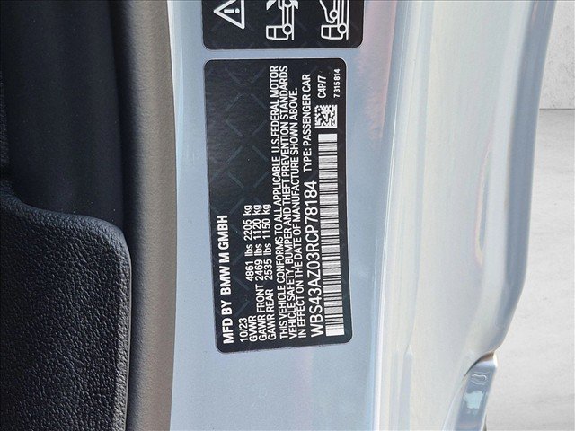 Used 2024 BMW M4 xDrive Competition w/ M Driver's Package AWD/4WD image 25