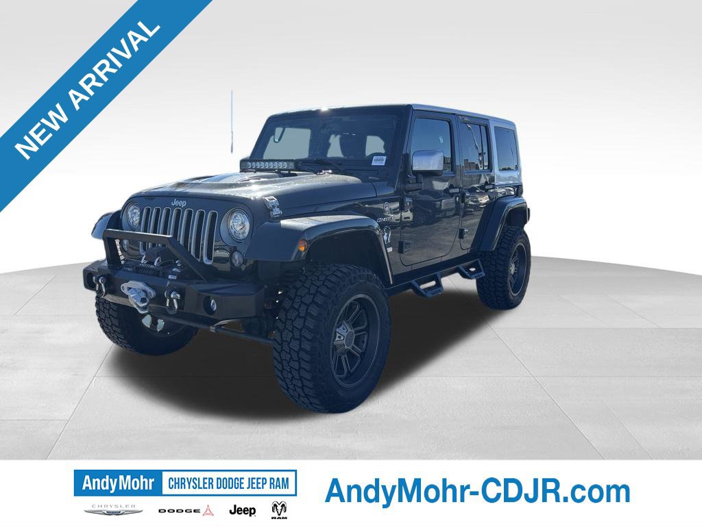 Used 2017 Jeep Wrangler Unlimited Sahara w/ Quick Order Package 24E Chief AWD/4WD image 3