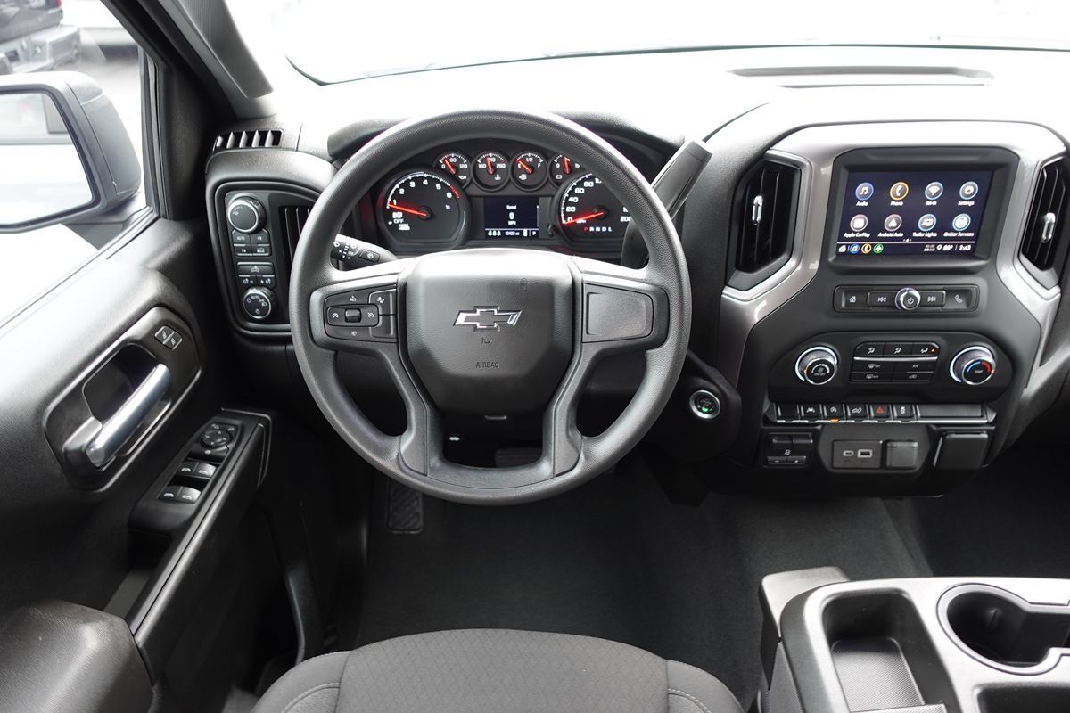 Used 2024 Chevrolet Silverado 1500 Custom w/ Dark Appearance Package AWD/4WD image 40