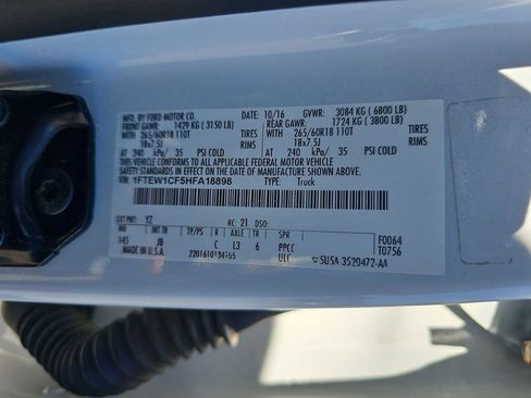 Used 2017 Ford F150 XLT w/ Equipment Group 302A Luxury image 38