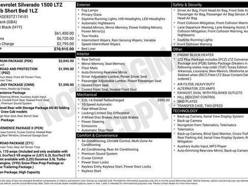 New 2026 Chevrolet Silverado 1500 LTZ w/ LTZ Premium Package image 27