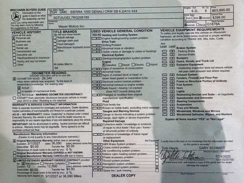 Certified 2024 GMC Sierra 1500 Denali w/ Technology Package image 35