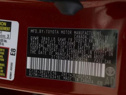 Used 2010 Toyota Corolla LE FWD image 29