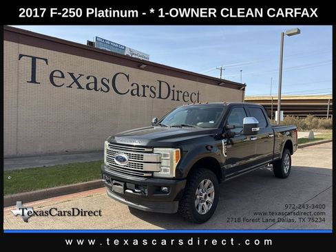Used 2017 Ford F250 Platinum w/ Platinum Ultimate Package image 1
