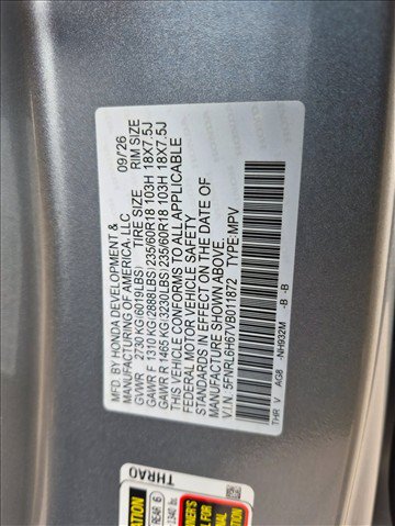 New 2027 Honda Odyssey EX-L image 17