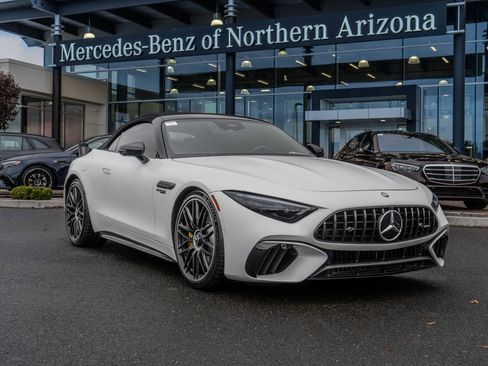 Used 2022 Mercedes-Benz SL 55 AMG 4MATIC image 1