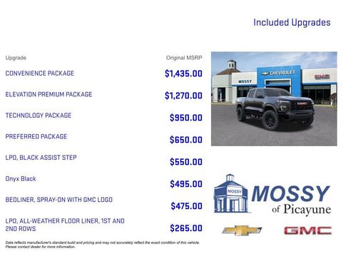 New 2026 GMC Canyon Elevation w/ Convenience Package RWD image 9