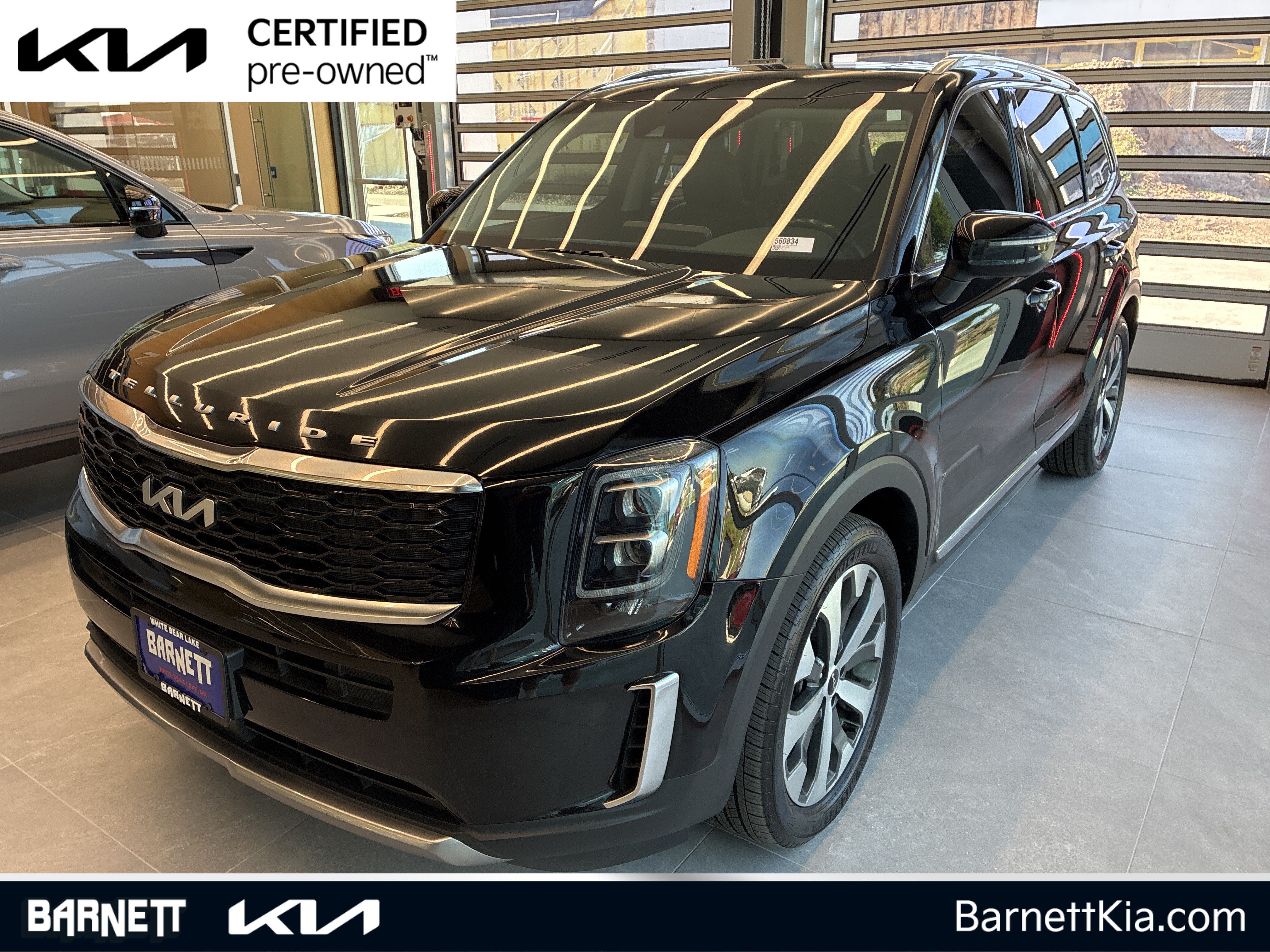 Certified 2022 Kia Telluride EX w/ EX Premium Package AWD/4WD image 1