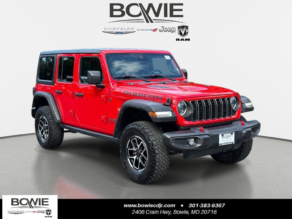 Used 2024 Jeep Wrangler Unlimited Rubicon AWD/4WD image 1
