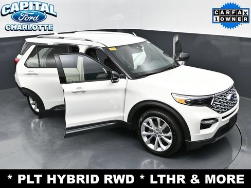 Used 2023 Ford Explorer Platinum w/ Class IV Trailer Tow Package RWD image 38