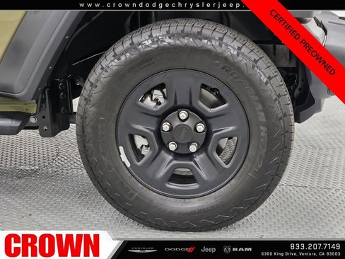 Certified 2025 Jeep Wrangler Sport AWD/4WD image 9