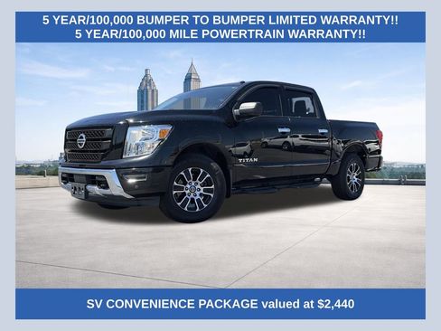 Used 2021 Nissan Titan SV w/ SV Convenience Package AWD/4WD image 1
