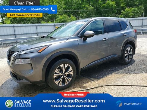 Used 2022 Nissan Rogue SV AWD/4WD image 1