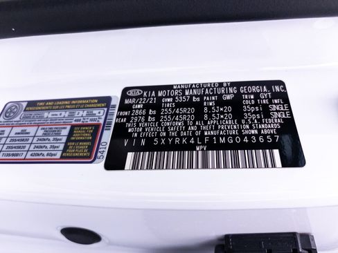 Used 2021 Kia Sorento SX FWD image 43