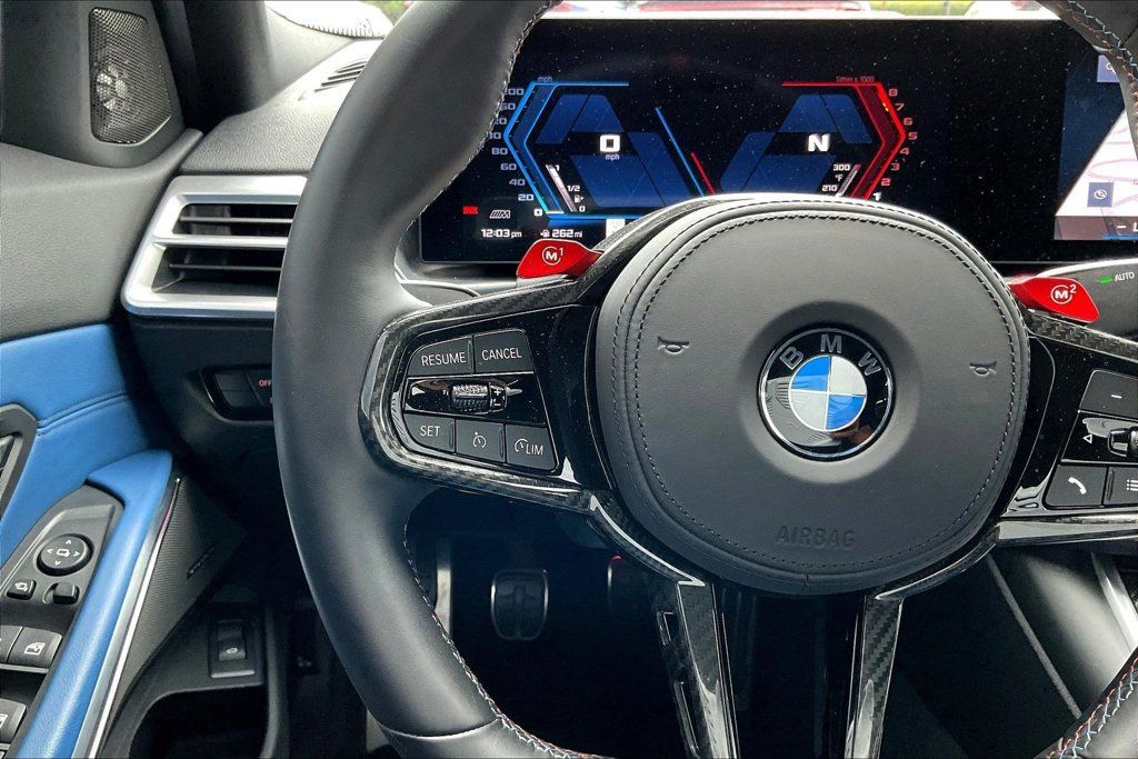 Used 2025 BMW M3 w/ Parking Assistance Package RWD image 11