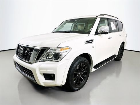 Used 2019 Nissan Armada Platinum w/ Captain's Chairs Package image 3