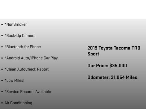 Used 2019 Toyota Tacoma TRD Sport image 6