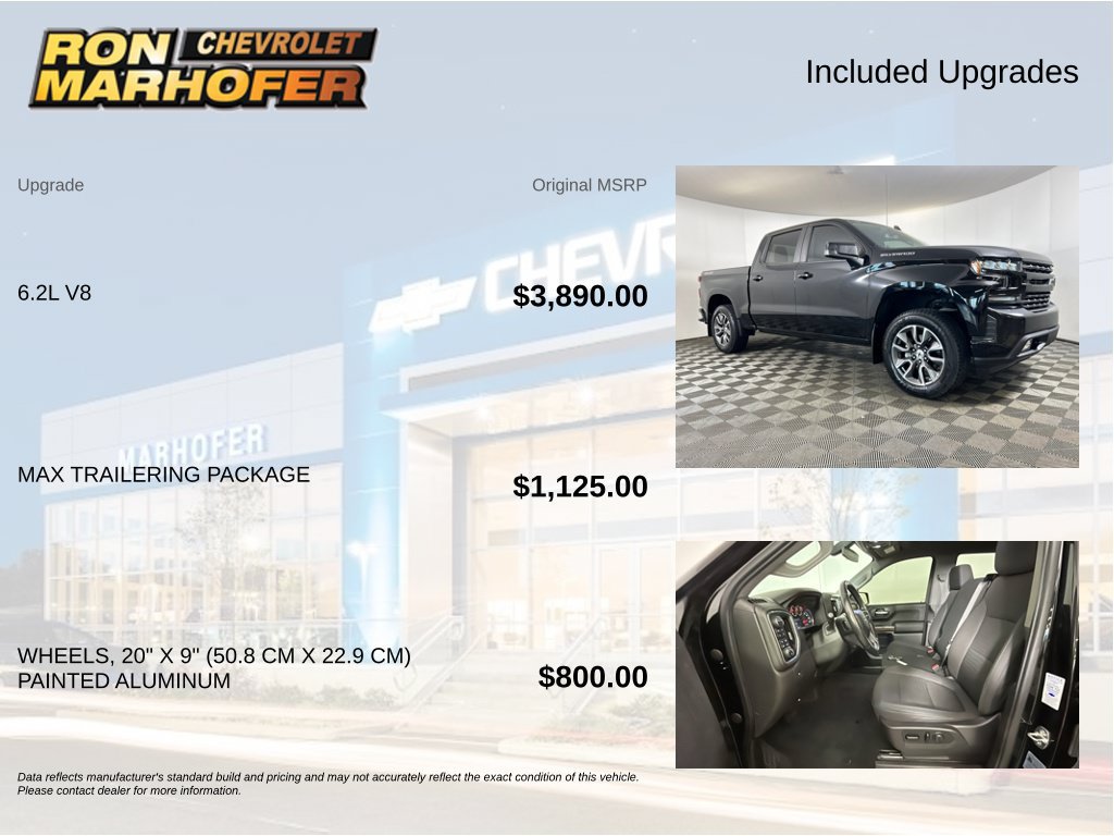 Used 2021 Chevrolet Silverado 1500 RST w/ Max Trailering Package AWD/4WD image 6