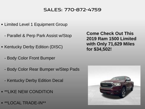 Used 2019 RAM 1500 Limited image 10