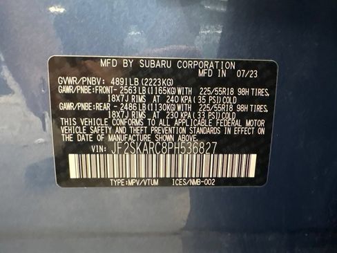 Certified 2023 Subaru Forester Touring AWD/4WD image 32