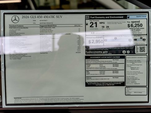 New 2026 Mercedes-Benz GLS 450 4MATIC image 35