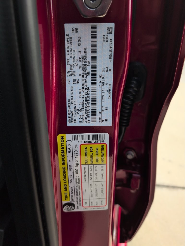 New 2026 Ford Ranger XL RWD image 33